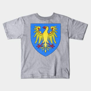 Friuli Venezia Giulia / Vintage-Look Coat Of Arms Kids T-Shirt